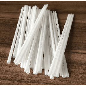 PLA Clear Jumbo Straws